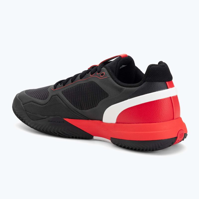 Pánské tenisové boty Wilson Rush Pro 5 Clay black/infrared/white 3