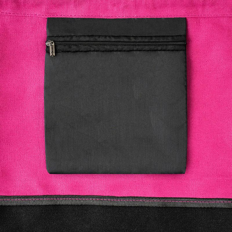 Sportovní vak Gym Glamour Gym bag růžovo-černý 277 4