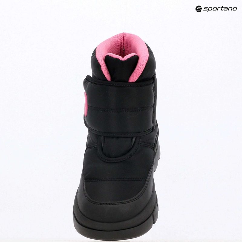 Dětské sněhule Geox Willaboom ABX black/fuchsia 9