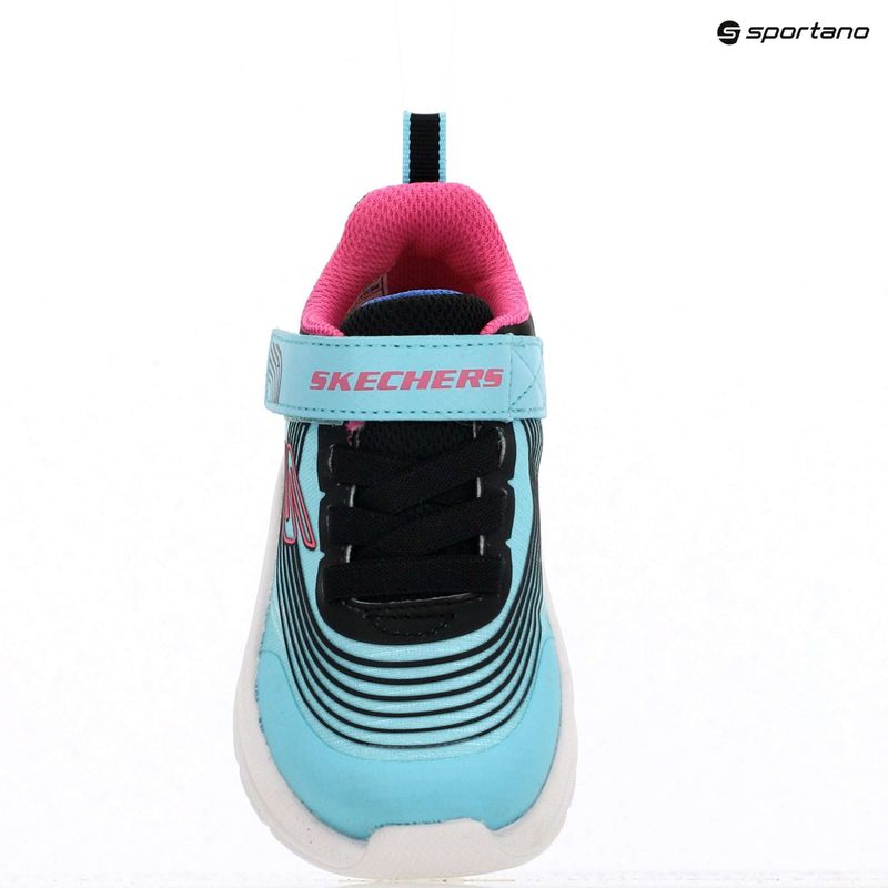 Dětské boty SKECHERS Microspec Advance aqua/purple 9