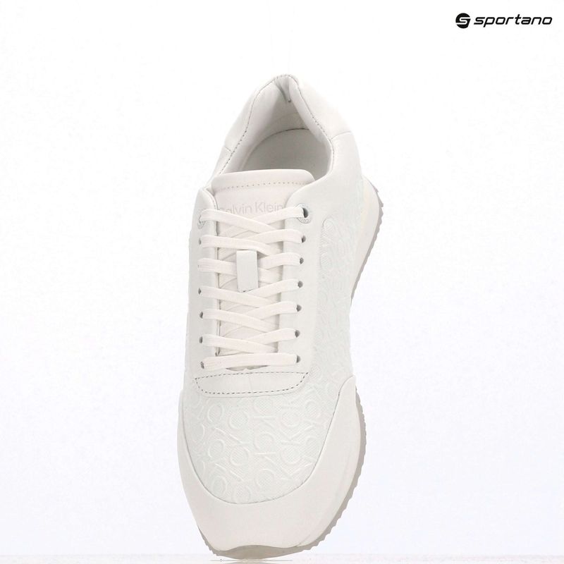 Dámské boty Calvin Klein  HW0HW02574 Runner Lace Up Mono Pu Triple Bright White 9
