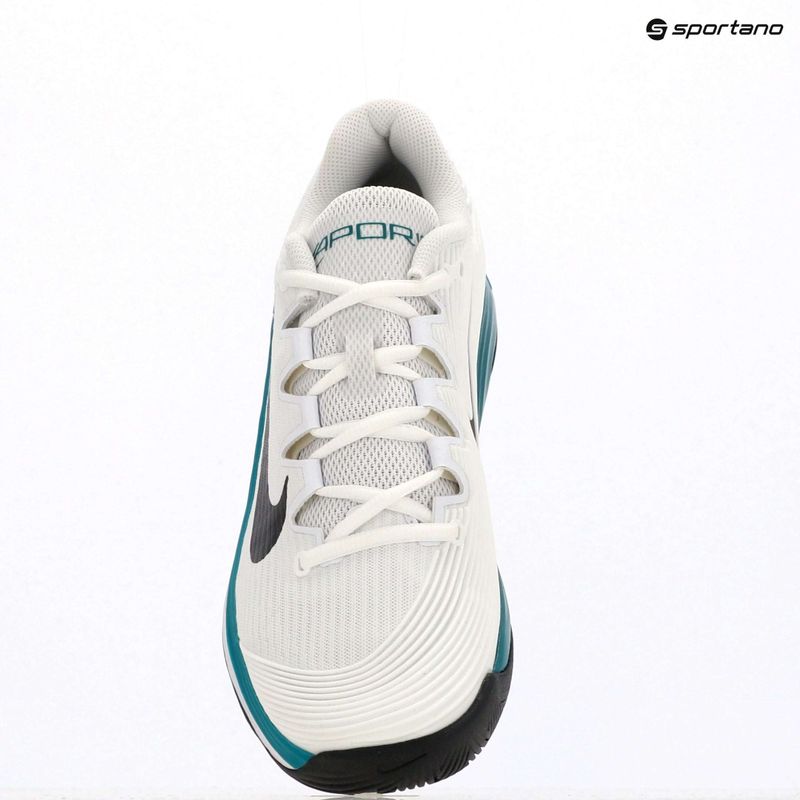 Pánské tenisové boty Nike Vapor 12 white / black / radiant emerald 11