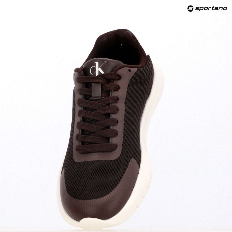Dámské boty Calvin Klein YW0YW01750 3 Eva Runner Mesh MG brown out/green haze 9