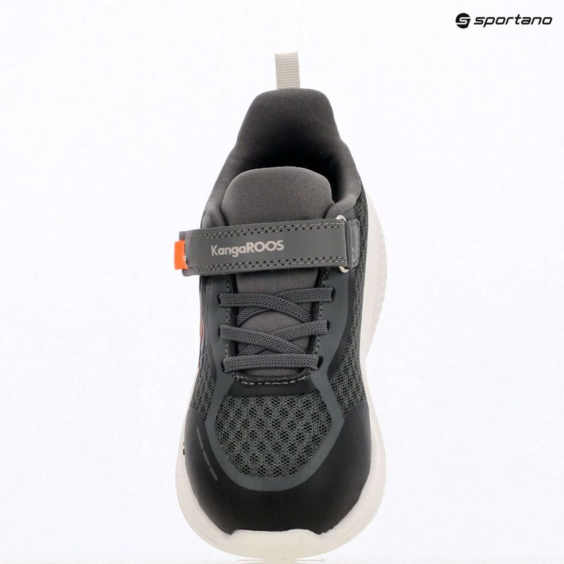 Dětské boty KangaROOS K-RDI Pebble EV steel grey/neon orange 9