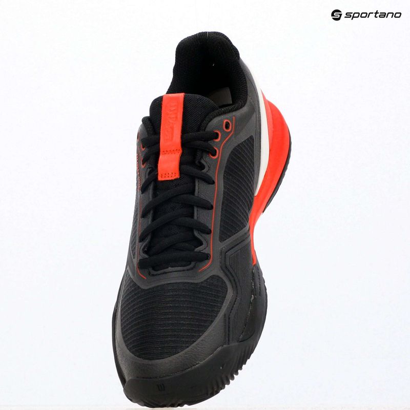 Pánské tenisové boty Wilson Rush Pro 5 Clay black/infrared/white 9