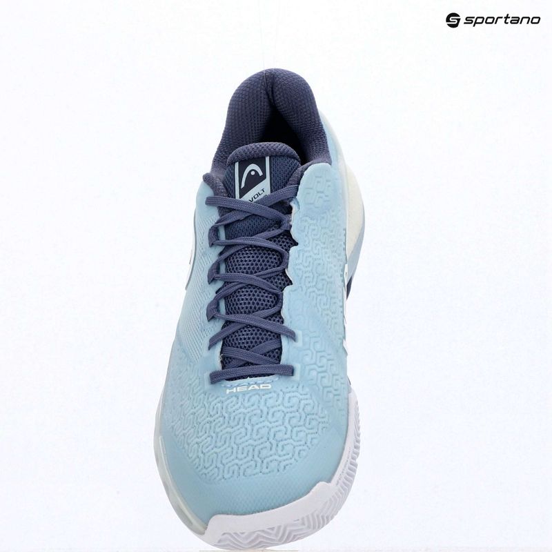 Dámské tenisové boty HEAD Revolt Pro 5.0 Clay light blue/dark blue 15