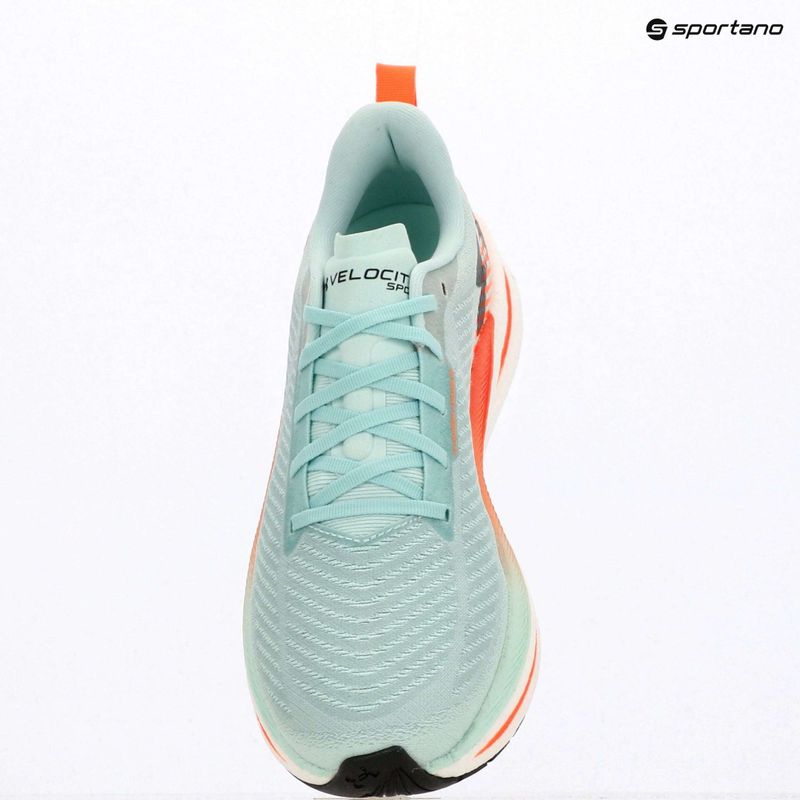Pánské běžecké boty Under Armour Velociti SPD refresh mint/electric tangerine/mod gray 9