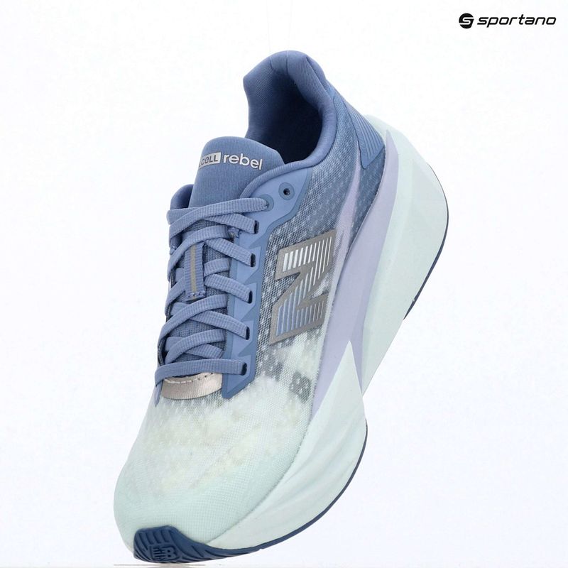 Dámské běžecké boty New Balance FuelCell Rebel V5 fairweather blue/glint blue 9