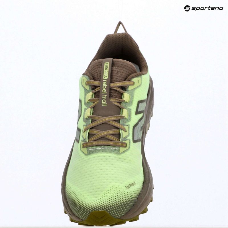 Pánské běžecké boty New Balance Rebel Trail V1 afterglow/thunder brown 9
