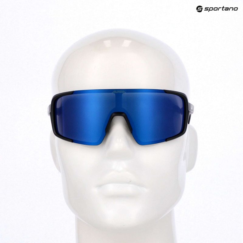 Sluneční brýle Alpina Lumin black matt/blue mirror 7