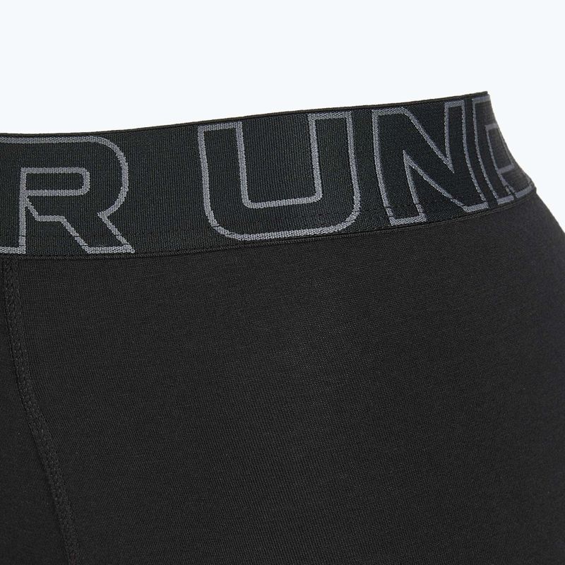 Pánské boxerky Under Armour Perf Cotton 6" 3 ks carbon black/galaxy black 10
