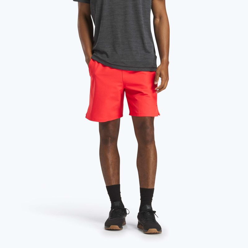 Pánské šortky Reebok Athlete Strenght energy red