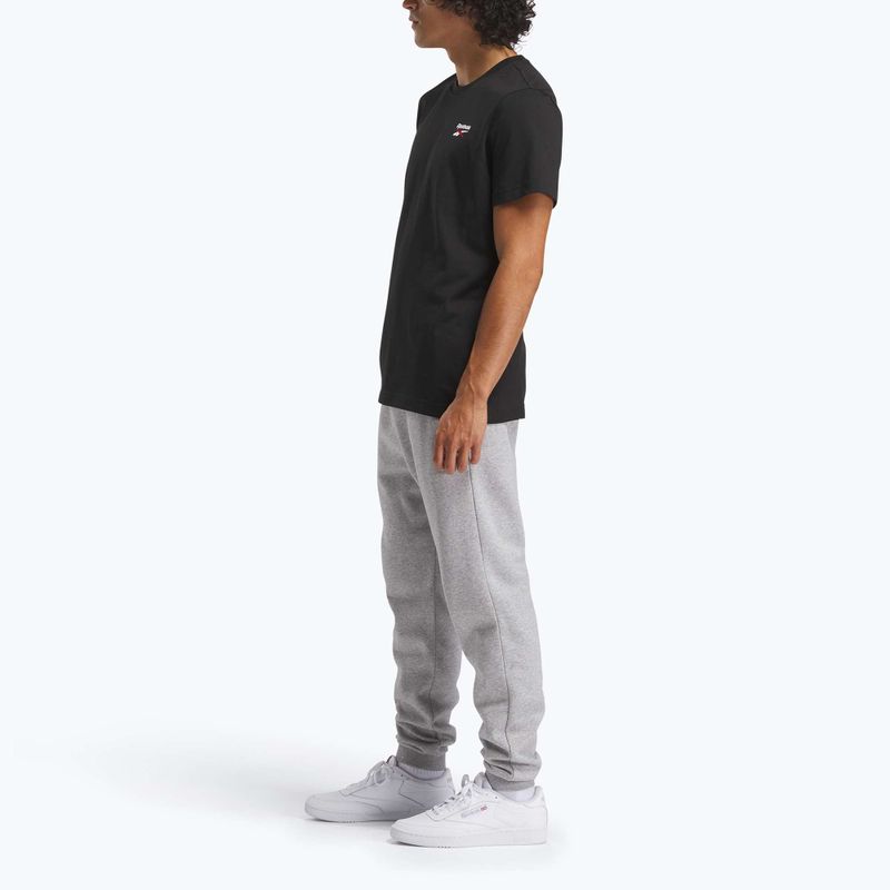 Pánské tričko  Reebok Identity Small Logo Tee black/white/vector red 2