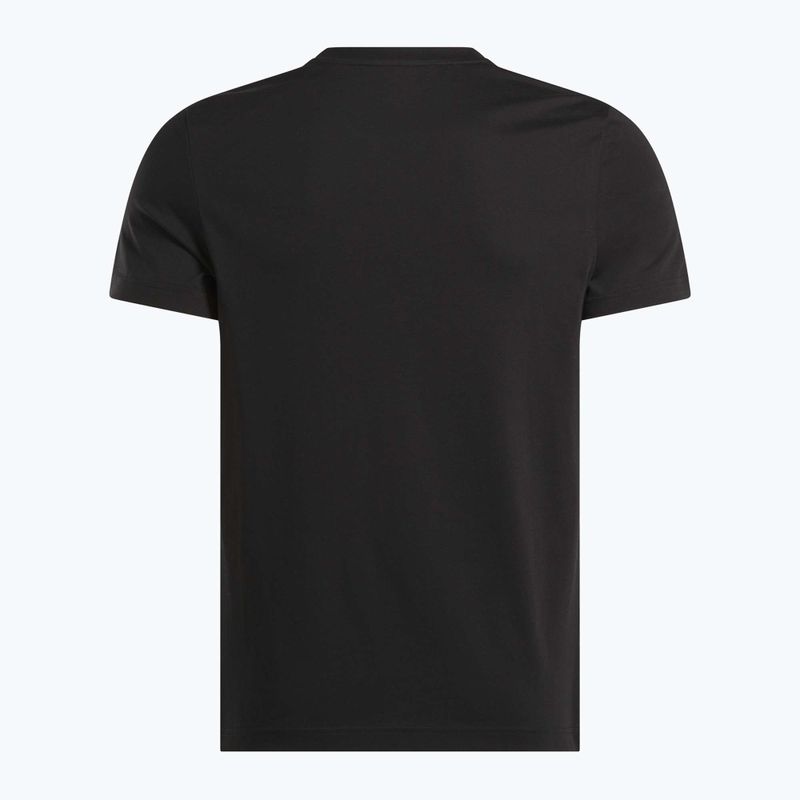 Pánské tričko  Reebok Identity Small Logo Tee black/white/vector red 4