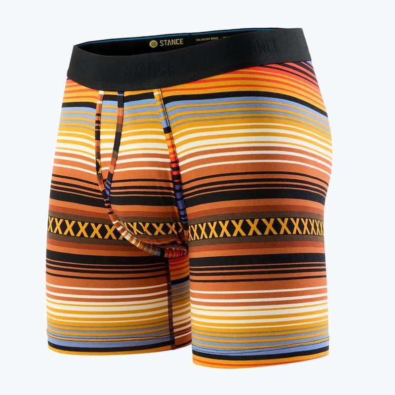 Pánské boxerky Stance Curren Boxer Brief brown