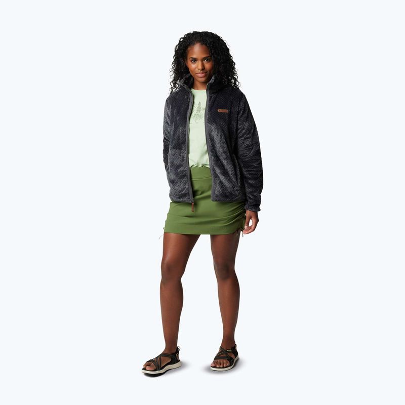 Dámská mikina Columbia Fire Side II Sherpa Full Zip shark 2