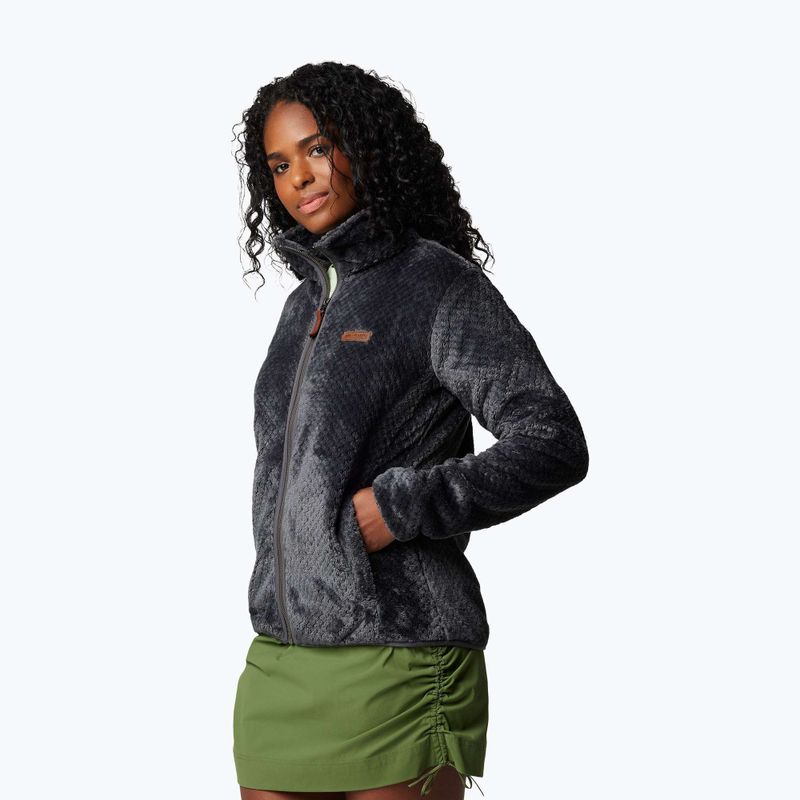 Dámská mikina Columbia Fire Side II Sherpa Full Zip shark 4