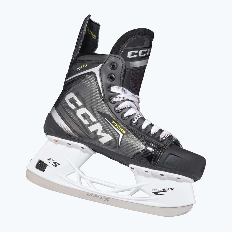 Pánské hokejové brusle CCM Tacks XF70 SR black 6