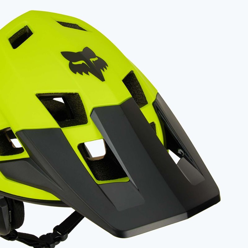 Cyklistická přilba Fox Racing Dropframe fluorescent yellow 7