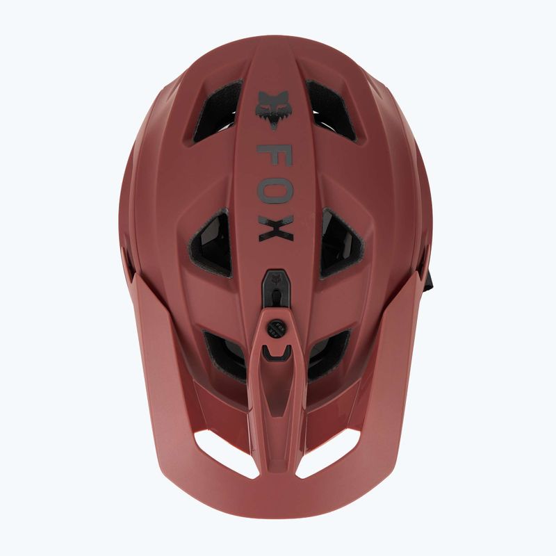 Cyklistická přilba Fox Racing Speedframe Solid rust 6