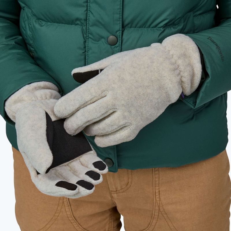 Trekové rukavice Patagonia Synch oatmeal heather 3