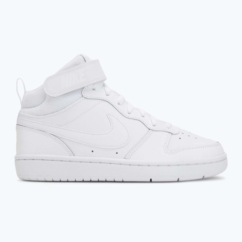 Boty Nike Court Borough Mid 2 white/white/white 2