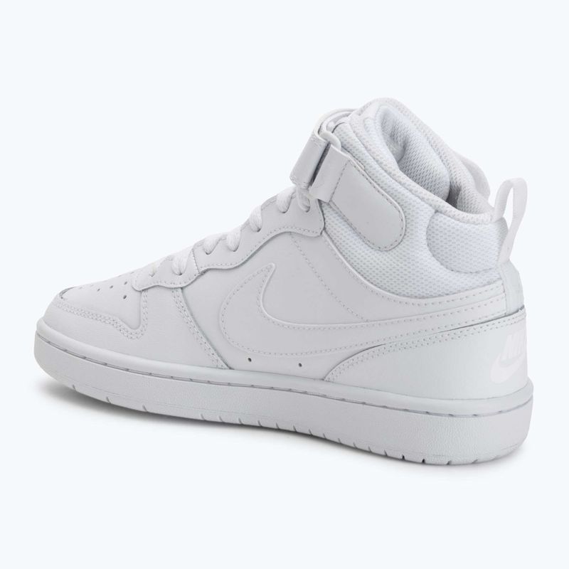 Boty Nike Court Borough Mid 2 white/white/white 3