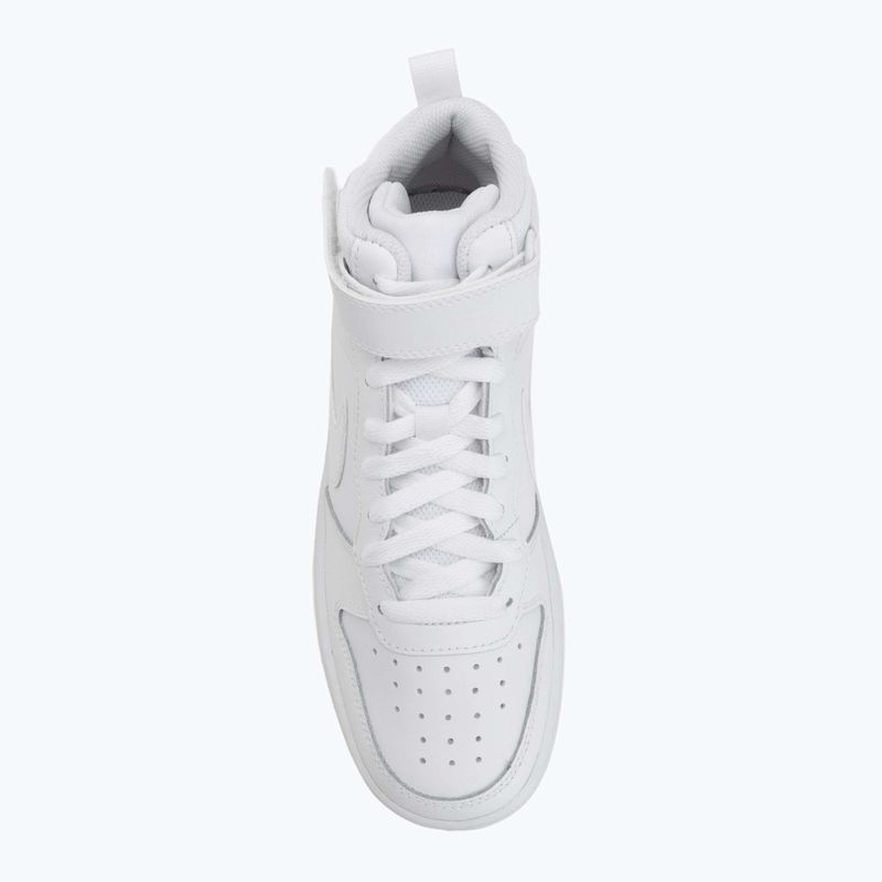 Boty Nike Court Borough Mid 2 white/white/white 5