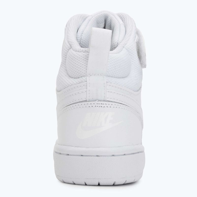 Boty Nike Court Borough Mid 2 white/white/white 6