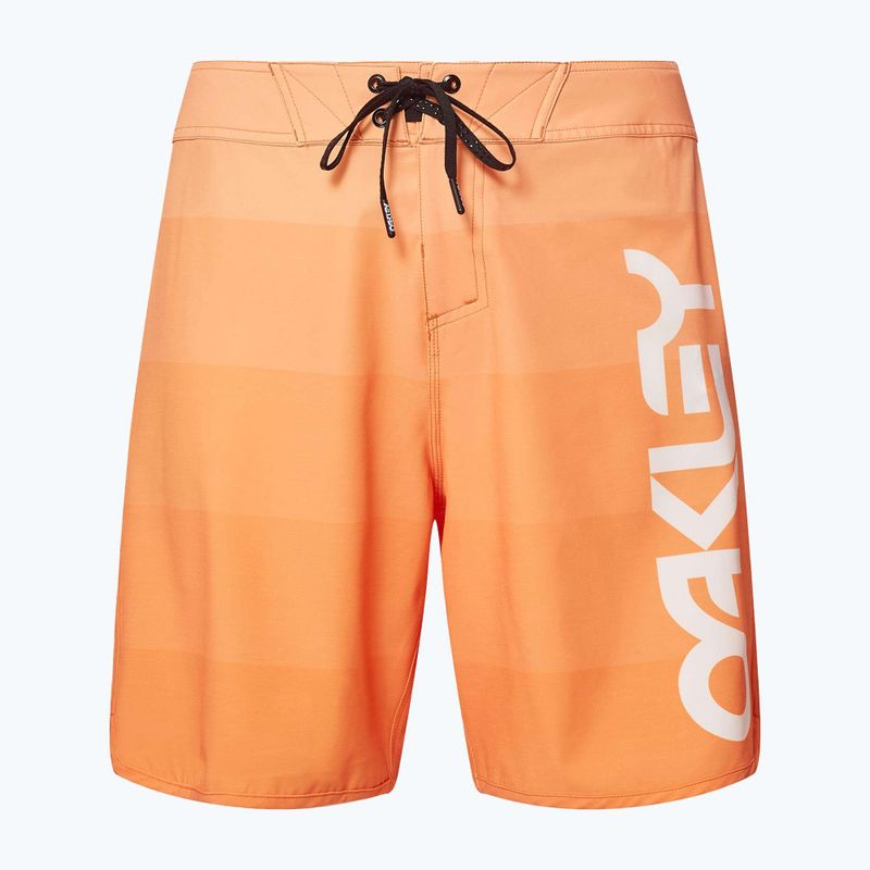 Pánské plavecké šortky Oakley Retro Mark 19" oranžové FOA40430473K 4