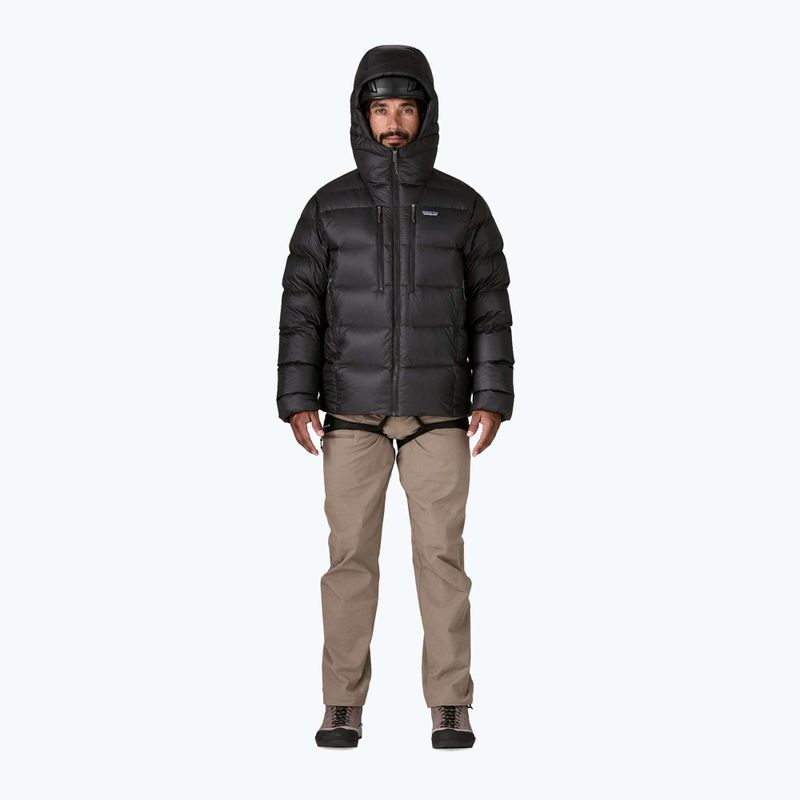 Pánská péřová bunda Patagonia Fitz Roy Down Hoody black 2