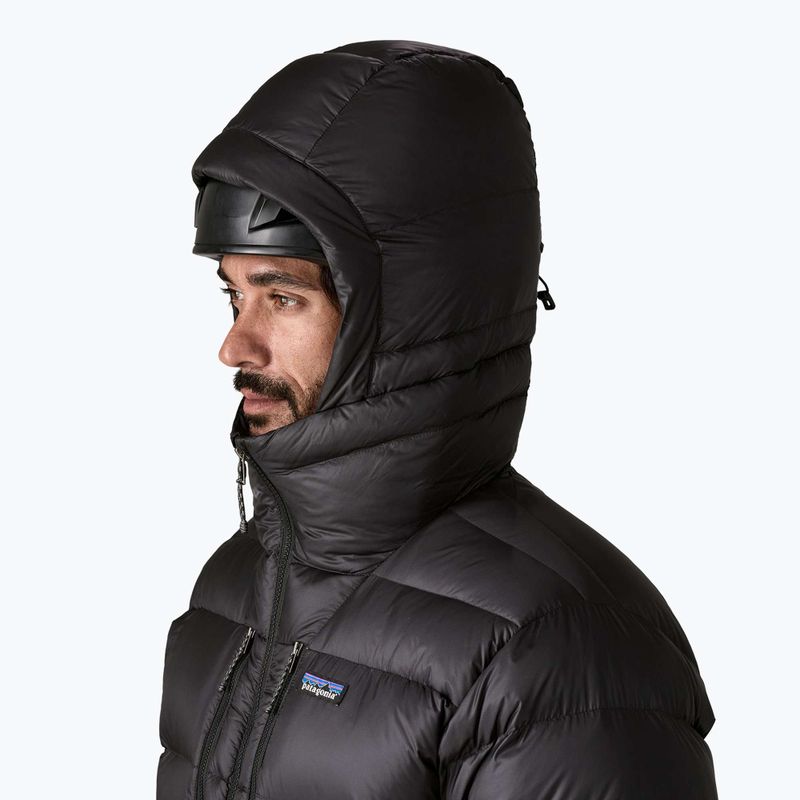 Pánská péřová bunda Patagonia Fitz Roy Down Hoody black 5