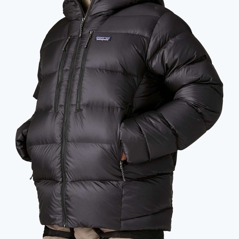 Pánská péřová bunda Patagonia Fitz Roy Down Hoody black 6