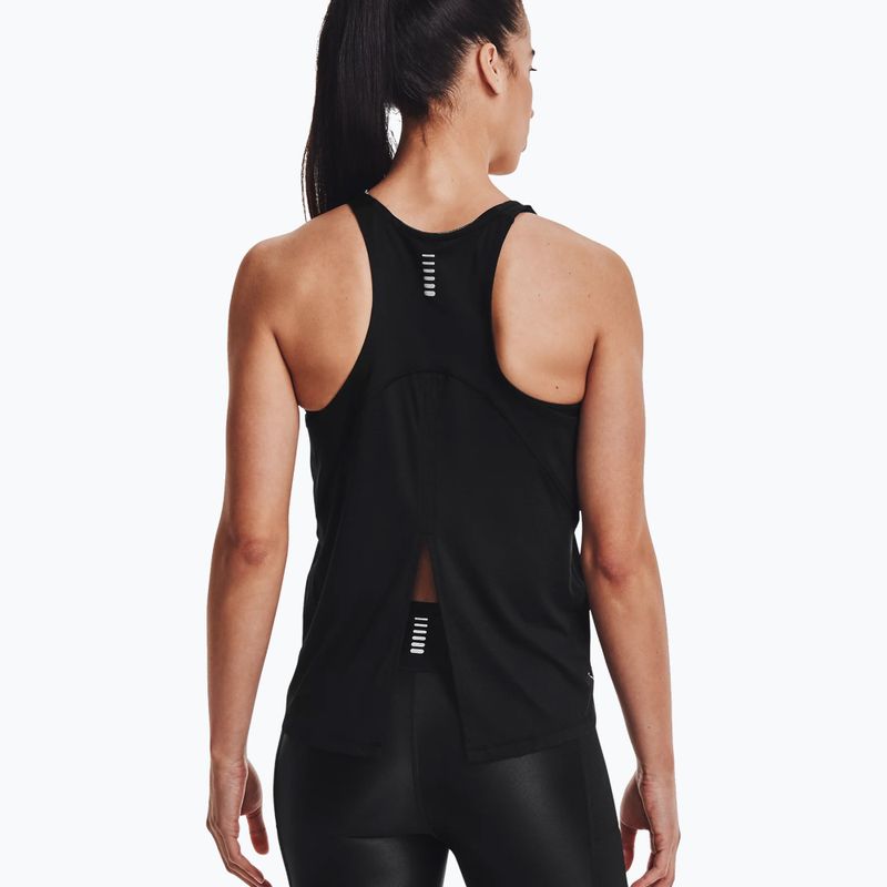 Dámské trekingové tričko Under Armour Isochill Run Tank černé 1361925-001 2