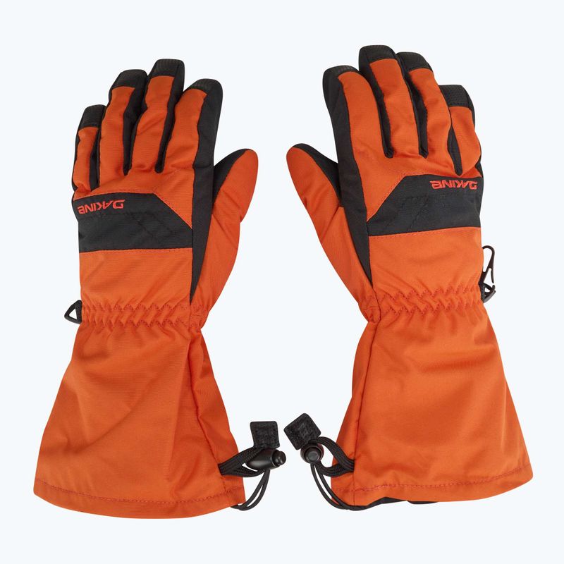 Dětské snowboardové rukavice Dakine Yukon pured pumpkin 4