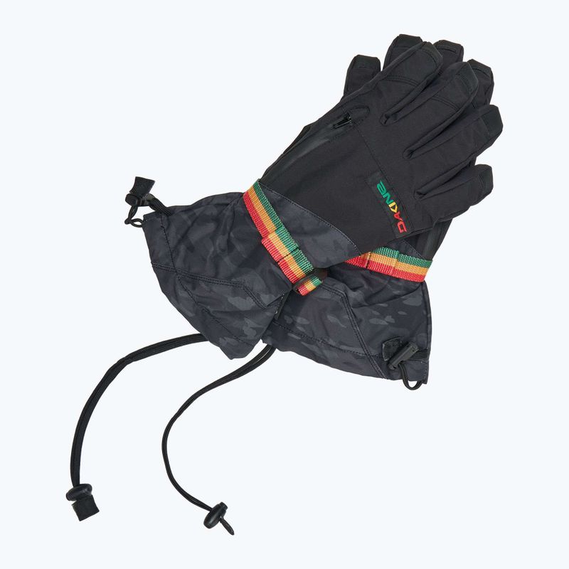 Pánské snowboardové rukavice Dakine Titan Gore-Tex black vintage camo 7