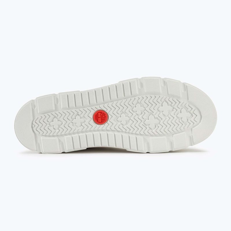 Dámské boty Timberland Laurel Court white full grain/orange 4