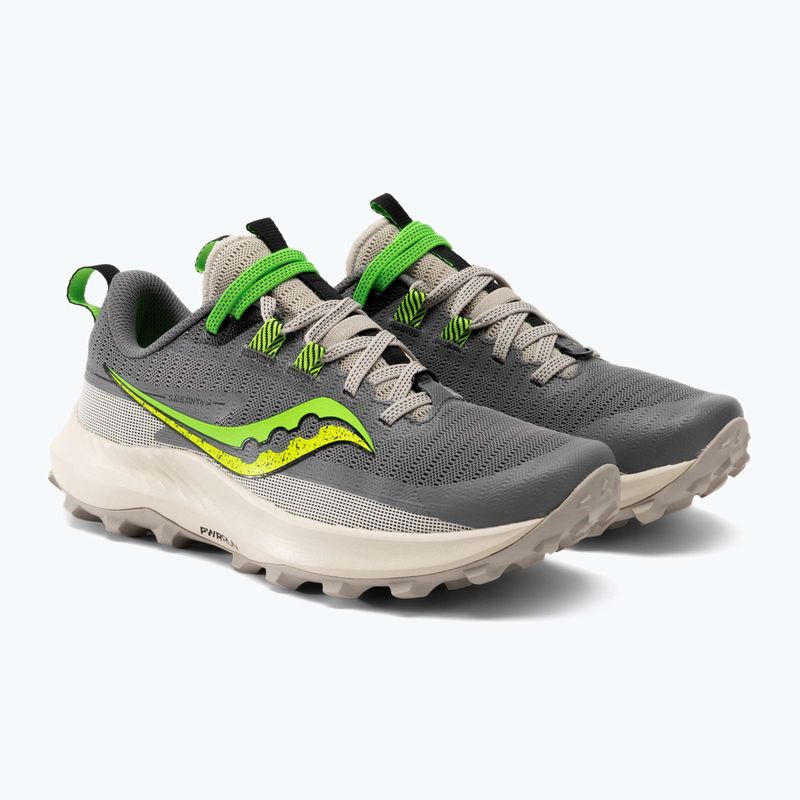 Dámské běžecké boty Saucony Peregrine 13 gravel/slime 4