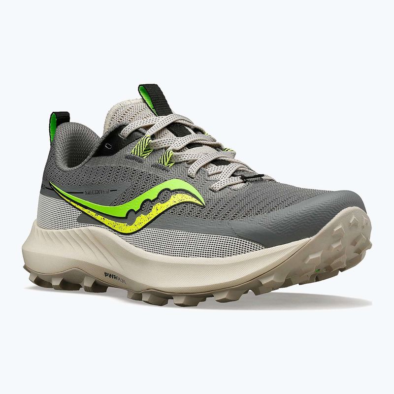 Dámské běžecké boty Saucony Peregrine 13 gravel/slime 7