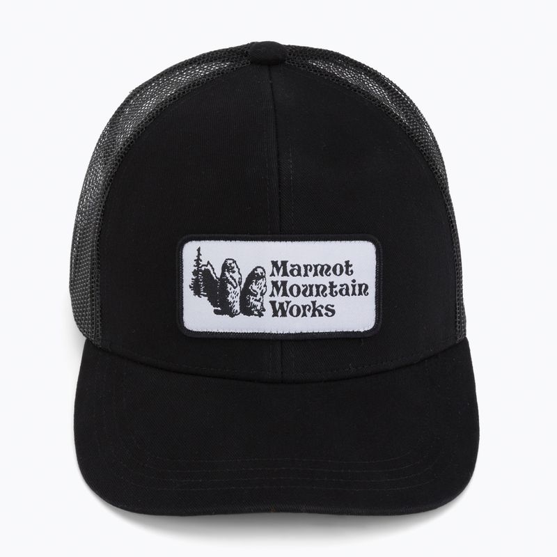 Kšiltovka Marmot Retro Trucker černáczarna M143131101 4