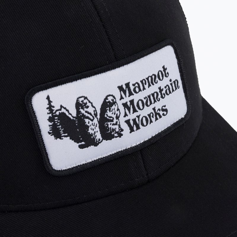 Kšiltovka Marmot Retro Trucker černáczarna M143131101 5