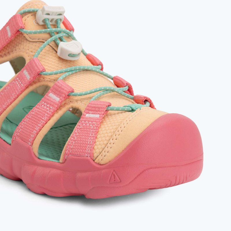 Dětské sandály KEEN Hyperport H2 pink lemonade/peach fuzz 7