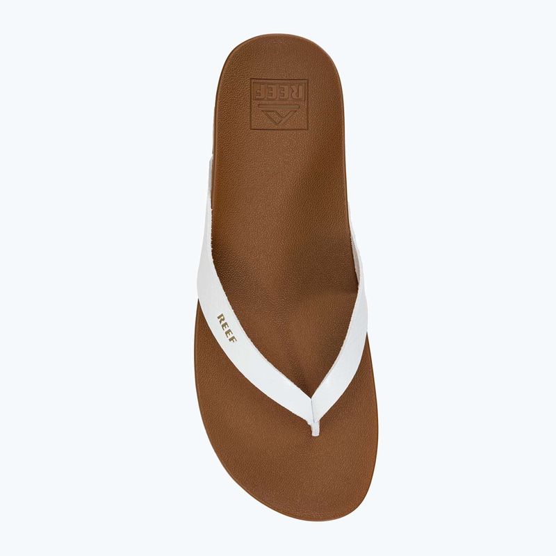 Dámské žabky Reef Cushion Cloud bílo-hnědý RF0A3FDSCLD 6