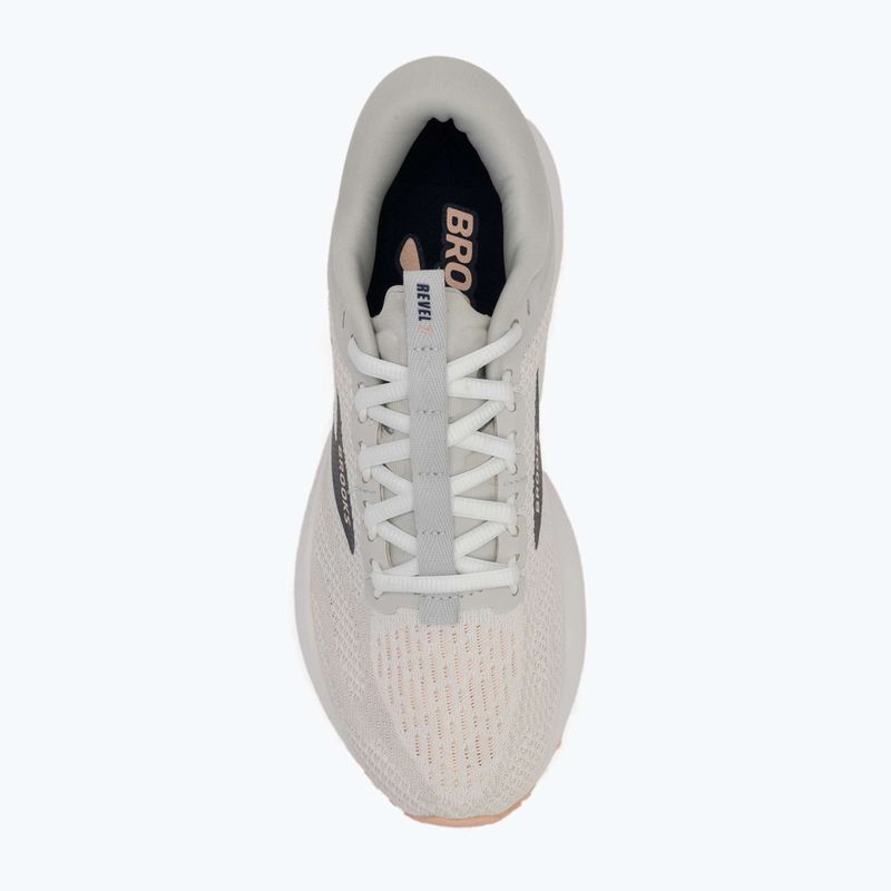 Dámské běžecké boty Brooks Revel 7 oyster/white/tropical peach 5