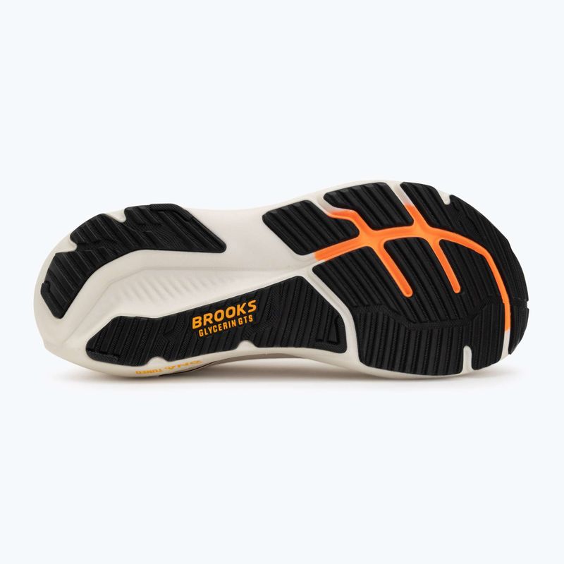 Pánské běžecké boty Brooks Glycerin GTS 23 arctic wolf/angora/orange 4