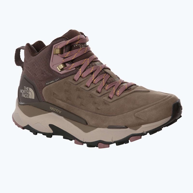 Dámská trekingová obuv The North Face Vectiv Exploris Mid Futurelight Lthr hnědá NF0A5G3AMD01 9