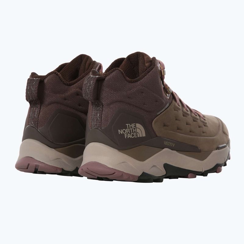 Dámská trekingová obuv The North Face Vectiv Exploris Mid Futurelight Lthr hnědá NF0A5G3AMD01 11