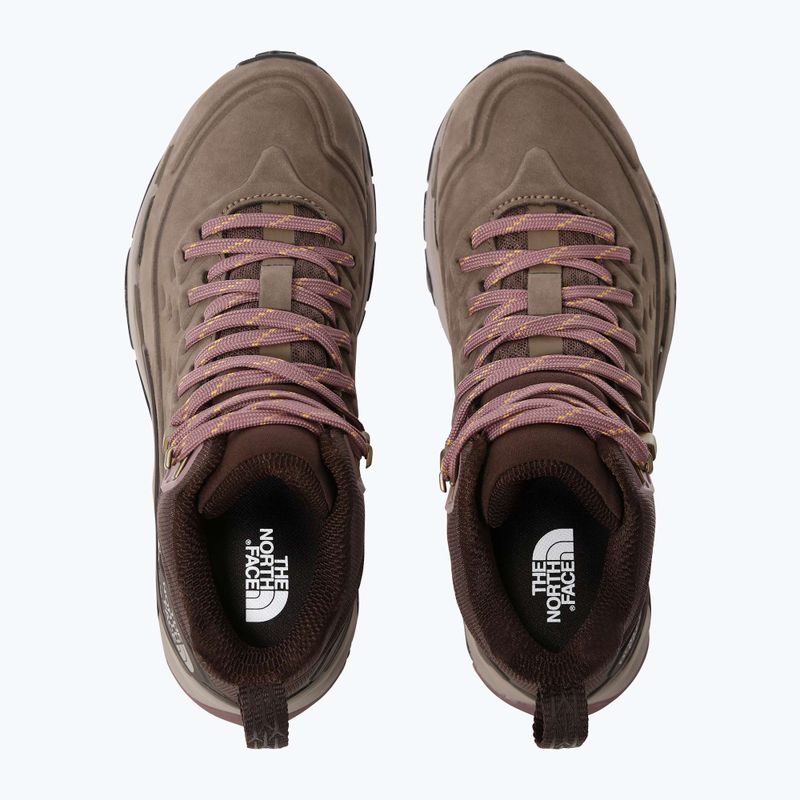 Dámská trekingová obuv The North Face Vectiv Exploris Mid Futurelight Lthr hnědá NF0A5G3AMD01 12