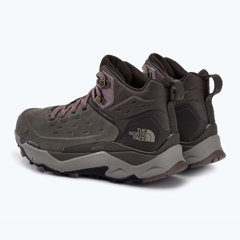 Dámská trekingová obuv The North Face Vectiv Exploris Mid Futurelight Lthr hnědá NF0A5G3AMD01 3