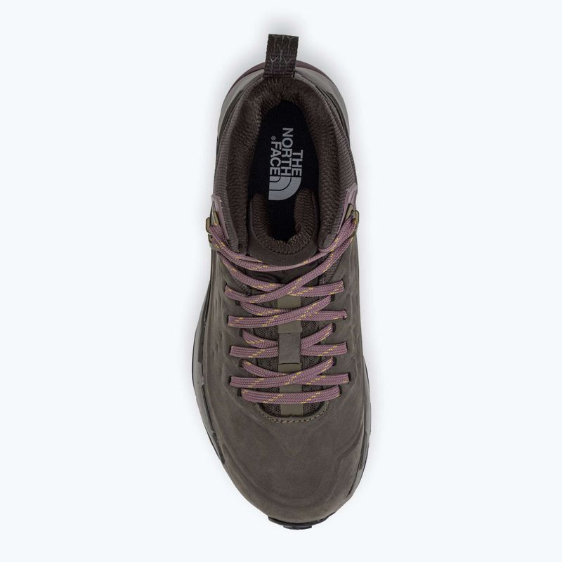 Dámská trekingová obuv The North Face Vectiv Exploris Mid Futurelight Lthr hnědá NF0A5G3AMD01 6
